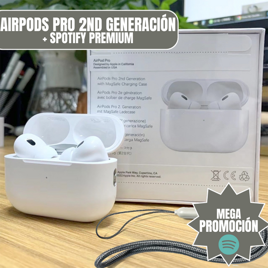 Airpods Pro 2nd Generación + Spotify Premium